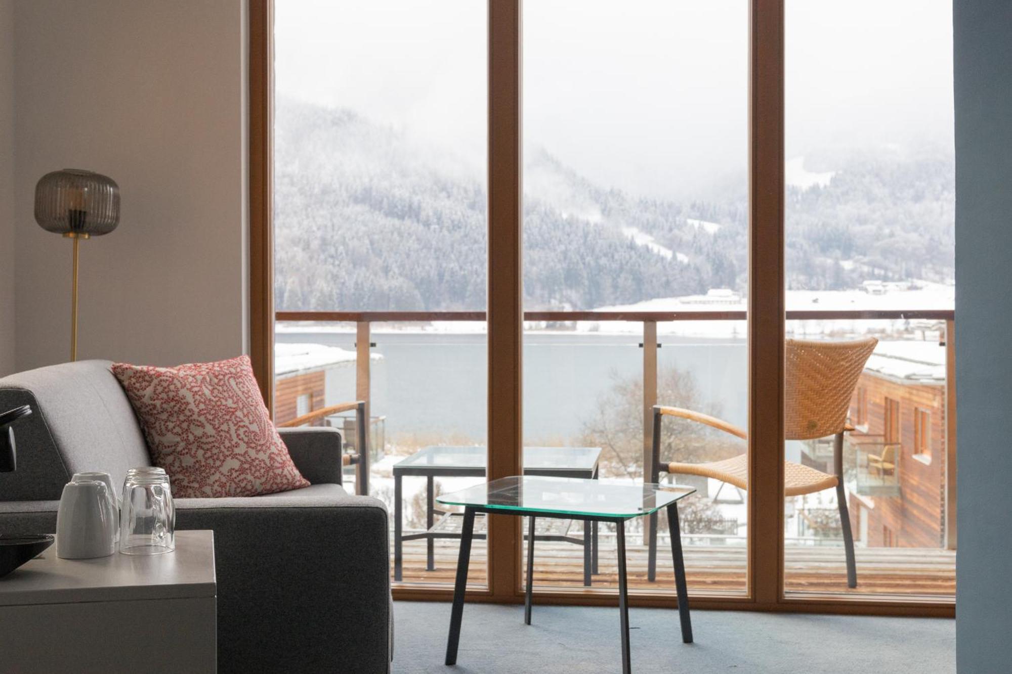 Appartementhotel Am Weissensee Exterior foto