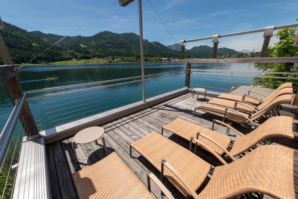 Appartementhotel Am Weissensee Exterior foto